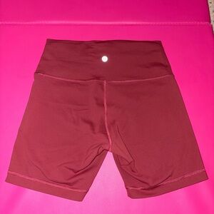 Lululemon Athletica Coral Bike Shorts
